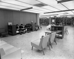 Patrons Reading at James G. Gee Library by East Texas State College