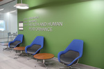 Nursing and Health Sciences Building Interior Seating by Josephine Rickman