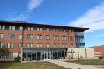 Phase III Residence Hall East Entrance by Josephine Rickman