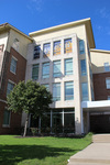 Phase II Residence Hall Main Entrance by Josephine Rickman
