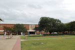 Journalism Building and William L. Mayo Statue by Josephine Rickman