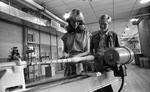 Students Using Lathe by East Texas State University