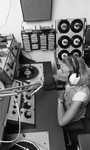 Student with Radio Equipment by East Texas State University