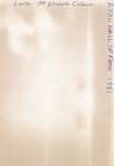 Lura McElreath Calhoun, Reverse by East Texas Normal College