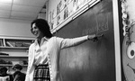 Teacher and Blackboard by East Texas State University
