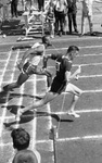 John Carlos Crosses Finish Line by East Texas State University