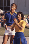 Two Cheerleaders by East Texas State University