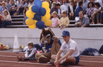 Lucky the Lion Seated on Ground by East Texas State University