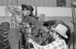 Students Working with Tractors by East Texas State University