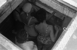 Students Peering Out of Observation Window by East Texas State College