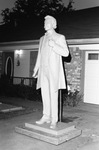 William L. Mayo Statue Model in Driveway by Texas A&M University-Commerce