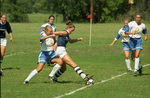 Soccer Player Kicking Ball by Texas A&M University-Commerce