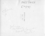 Mardi Gras Masquerade, Reverse by A.M. Howse and Son