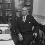 J. Mason Brewer, Seated by East Texas State College