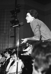 Audience Member at Microphone by East Texas State University