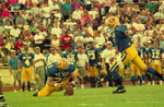 Wade Labay Holding the Ball by East Texas State University