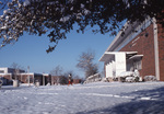 Business Administration and Audio-Visual Education Building in Winter by East Texas State University