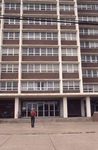 Whitley Residence Hall Entrance by East Texas State University