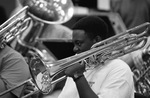 Trombonist in Music Class by Texas A&M University-Commerce