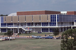 Cars Parked in Front of Sam Rayburn Memorial Student Center by East Texas State University