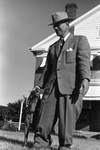 James Gilliam Gee and Dog by East Texas State College