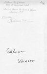 Graham Johnson, Verso by East Texas State University