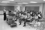 Alpha Gamma Alpha in Classroom by East Texas State University