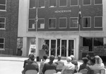 Flag Pole Dedication by East Texas State University