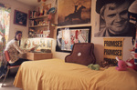 Student at Dorm Room Desk by East Texas State University