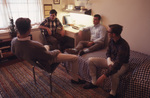 Four Students in Dorm Room by East Texas State University