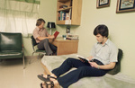 Two Students in Dorm Room by East Texas State University