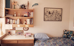 Dorm Room Desk and Bed by East Texas State University
