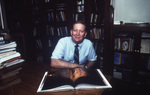 Fred Tarpley with Book by East Texas State University