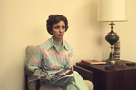 Ruth Ann White with Magazine by East Texas State University
