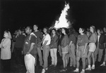 Homecoming Bonfire Attendees, Front by East Texas State University