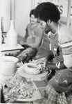 Black Social Event Focus Group, Pottery by East Texas State University