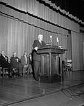 Sam Rayburn Speaks at Ferguson Auditorium by East Texas State College