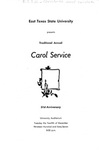 Traditional Annual Carol Service