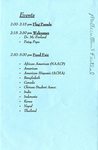 Multicultural Festival Program by Texas A&M University-Commerce
