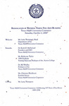 Rededication of Wathena Temple Fine Arts Building by Texas A&M University-Commerce