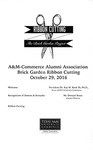 A&M-Commerce Alumni Association Brick Garden Ribbon Cutting by Texas A&M University-Commerce