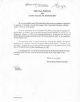 Special Notice to ETSU Faculty and Staff by Feasibility Study Committee