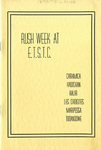 Rush Week at E.T.S.T.C. by East Texas State Teachers College