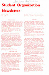 Student Organization Newsletter, 1979-02 by East Texas State University