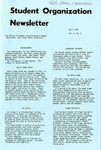 Student Organization Newsletter, 1978-04 by East Texas State University