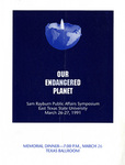 Our Endangered Planet by East Texas State University